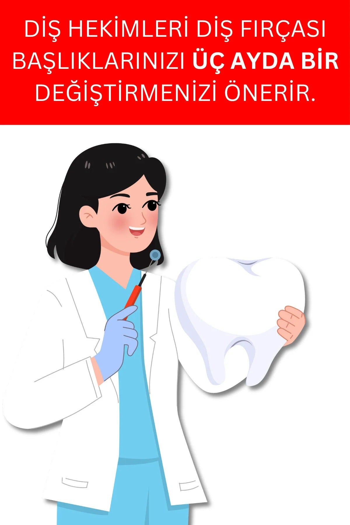 Diş Fırçası Yedek Başlığı (Oral-B Uyumlu)