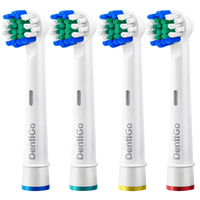 Diş Fırçası Yedek Başlığı 4'lü Paket Oral-B Uyumlu