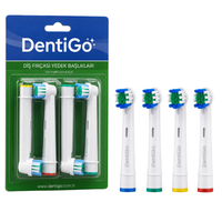 Diş Fırçası Yedek Başlığı 4'lü Paket Oral-B Uyumlu